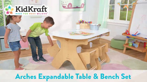 Kidkraft table cheap and bench set